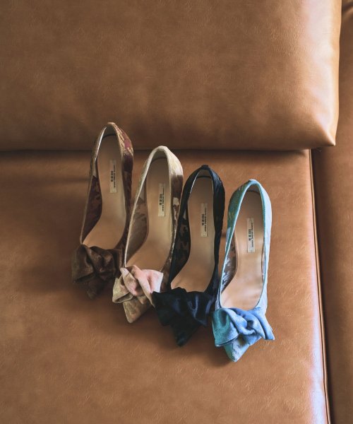 リボンモチーフチュールパンプス リボンモチーフチュールパンプス リボンモチーフチュールパンプス A1651721455 (12540円)