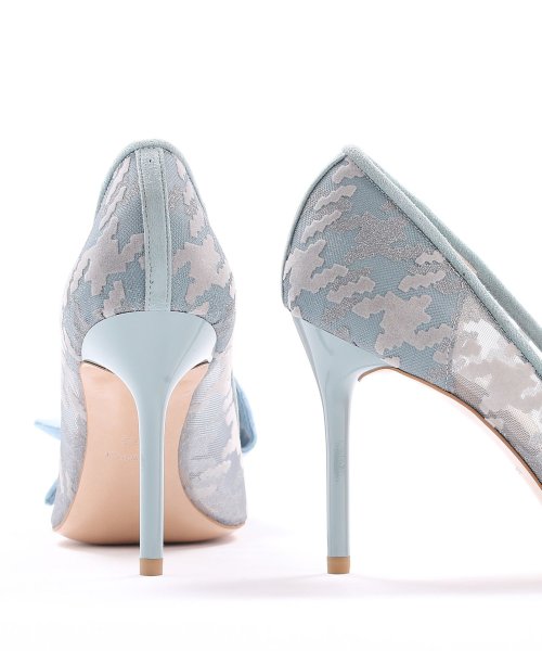 リボンモチーフチュールパンプス リボンモチーフチュールパンプス リボンモチーフチュールパンプス A1651721455 (12540円)