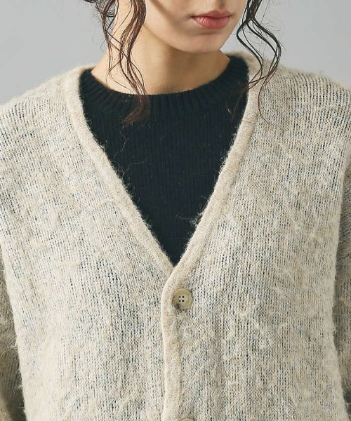 【PENDLETON /ペンドルトン】シャギーニットVカーディガン/ユニセックス モデル：H177 B90 W72 H92 PENDLETON ハーディング ペンドルトン