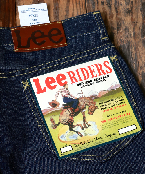 【Lee/リー】THE ARCHIVES COWBOY 101 1945/LM6321 復刻 レプリカ アーカイブス カウボーイ デニムパンツ ジーンズ