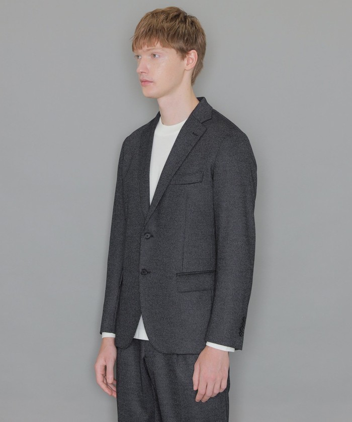 FLEX JERSEY】ハウンドトゥースセットアップジャケット(505489960