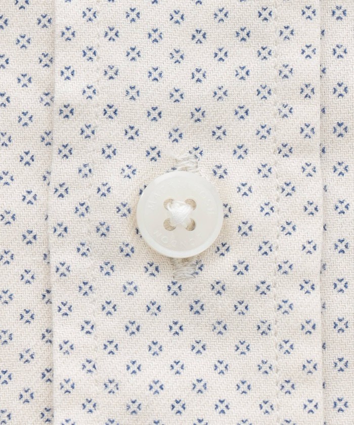 小紋プリントレギュラーカラーシャツ(505489971)|HANKYU MEN'S / 阪急メンズ