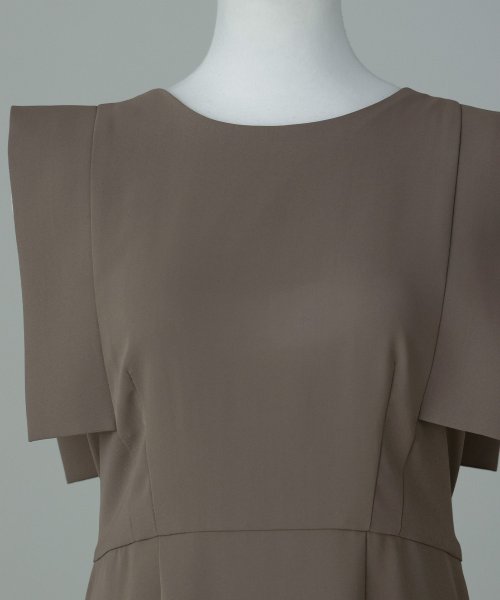 niana ニアナ 結婚式 ワンピース パーティードレス バックオープン バックリボン ロング丈 ノースリーブ オケージョン 1.5次会 春夏 秋冬 二次会 謝 ニアナ 二次会 5cm