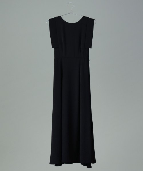 niana ニアナ 結婚式 ワンピース パーティードレス バックオープン バックリボン ロング丈 ノースリーブ オケージョン 1.5次会 春夏 秋冬 二次会 謝 ニアナ 二次会 5cm