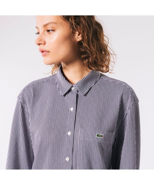 LACOSTE(ラコステ)/ジャージニットストライプシャツ/img02