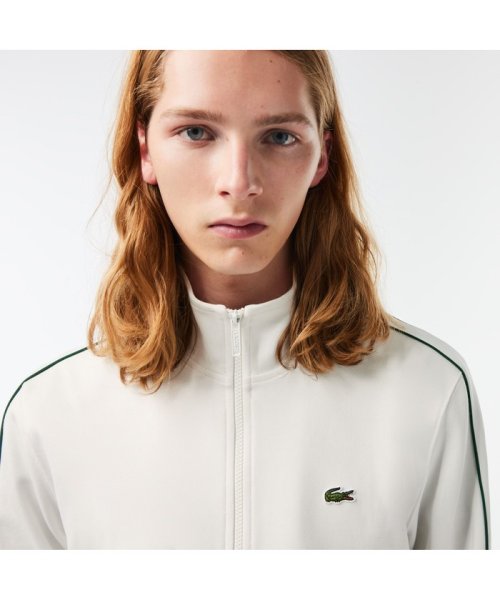 LACOSTE Mens(ラコステ　メンズ)/ショルダーパイピング鹿の子地トラックジャケット/img01