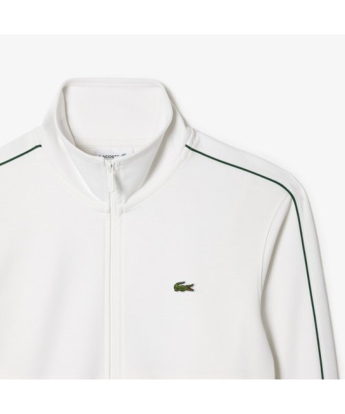 LACOSTE Mens(ラコステ　メンズ)/ショルダーパイピング鹿の子地トラックジャケット/img04