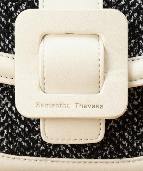 Samantha Thavasa(サマンサタバサ)/ツイードショルダーバッグ ハーフムーン型/img05
