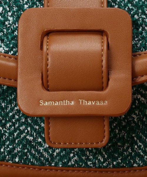 Samantha Thavasa(サマンサタバサ)/ツイードショルダーバッグ ハーフムーン型/img19