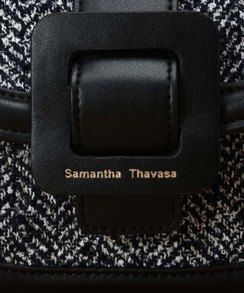 Samantha Thavasa(サマンサタバサ)/ツイードショルダーバッグ ハーフムーン型/img25