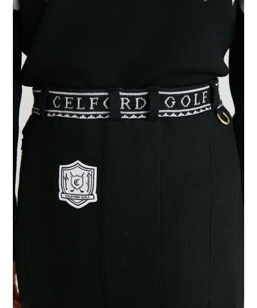 CELFORD GOLF(CELFORD GOLF)/【CELFORD GOLF】　ビット付きニットプリーツスカート/img13