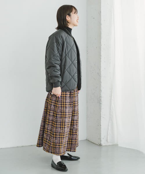 ITEMS URBANRESEARCH(アイテムズ アーバンリサーチ（レディース）)/ジャガードタックスカート/img14