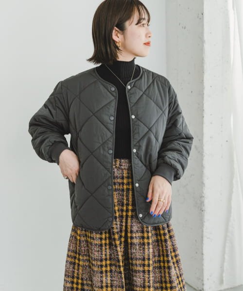 ITEMS URBANRESEARCH(アイテムズ アーバンリサーチ（レディース）)/『Sサイズ/XSサイズあり』中綿キルティングノーカラージャケット/img37