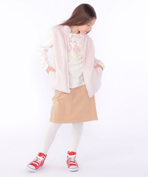 SHIPS KIDS(シップスキッズ)/SHIPS KIDS:140～150cm /〈撥水/手洗い可能〉ボア リバーシブル ベスト/img04