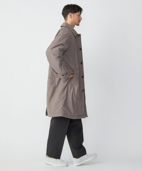 SHIPS:〈撥水〉Thinsulate 中綿 ステンカラーコート 中綿 Thinsulate