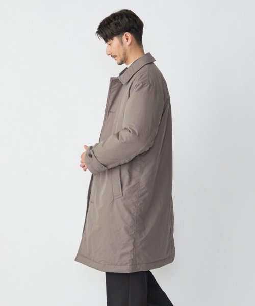 SHIPS:〈撥水〉Thinsulate 中綿 ステンカラーコート 中綿 Thinsulate