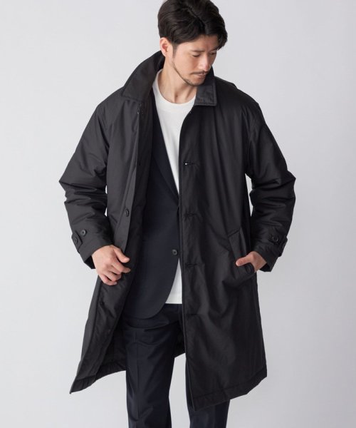 SHIPS:〈撥水〉Thinsulate 中綿 ステンカラーコート 中綿 Thinsulate