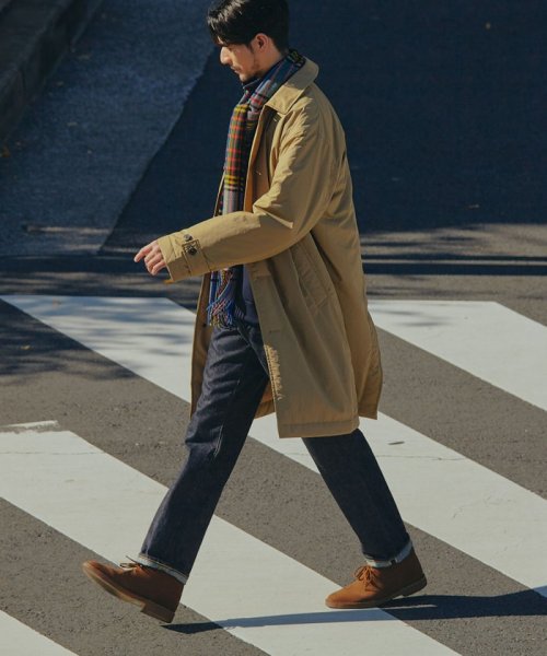 SHIPS:〈撥水〉Thinsulate 中綿 ステンカラーコート 中綿 Thinsulate