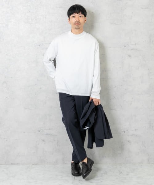 URBAN RESEARCH ROSSO(URBAN　RESEARCH　ROSSO（MEN）)/『XLサイズあり』JAPAN FABRICロングスリーブモックTシャツ/img06