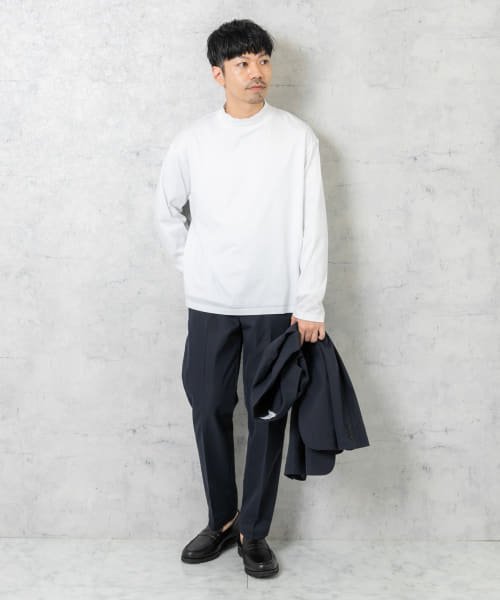 URBAN RESEARCH ROSSO(URBAN　RESEARCH　ROSSO（MEN）)/『XLサイズあり』JAPAN FABRICロングスリーブモックTシャツ/img07