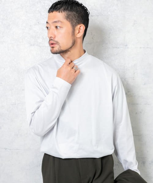 URBAN RESEARCH ROSSO(URBAN　RESEARCH　ROSSO（MEN）)/『XLサイズあり』JAPAN FABRICロングスリーブモックTシャツ/img13