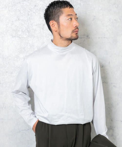 URBAN RESEARCH ROSSO(URBAN　RESEARCH　ROSSO（MEN）)/『XLサイズあり』JAPAN FABRICロングスリーブモックTシャツ/img14