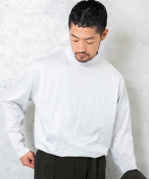 URBAN RESEARCH ROSSO(URBAN　RESEARCH　ROSSO（MEN）)/『XLサイズあり』JAPAN FABRICロングスリーブモックTシャツ/img15
