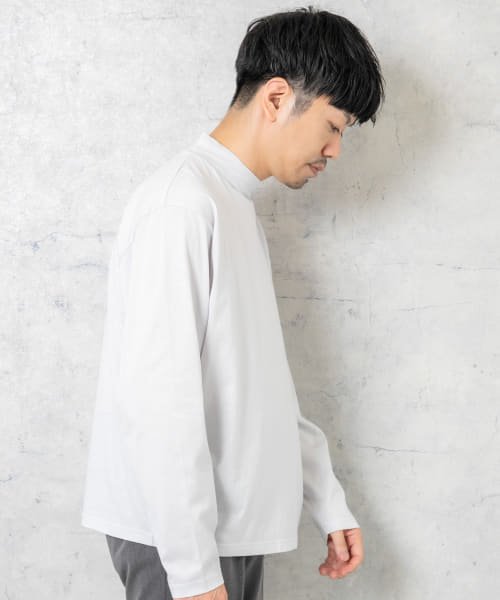 URBAN RESEARCH ROSSO(URBAN　RESEARCH　ROSSO（MEN）)/『XLサイズあり』JAPAN FABRICロングスリーブモックTシャツ/img21