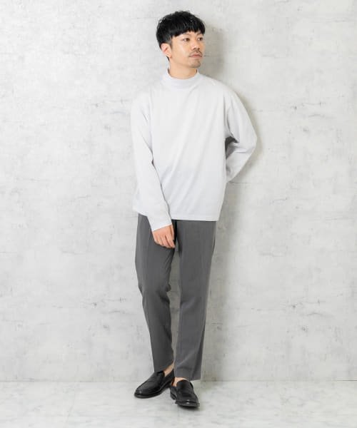 URBAN RESEARCH ROSSO(URBAN　RESEARCH　ROSSO（MEN）)/『XLサイズあり』JAPAN FABRICロングスリーブモックTシャツ/img24