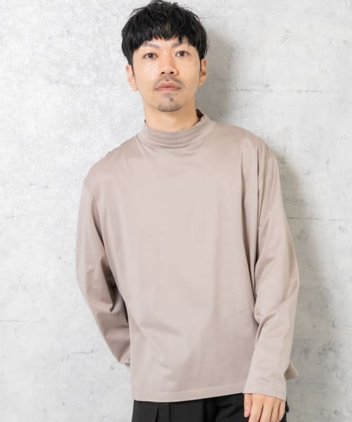 URBAN RESEARCH ROSSO(URBAN　RESEARCH　ROSSO（MEN）)/『XLサイズあり』JAPAN FABRICロングスリーブモックTシャツ/img35