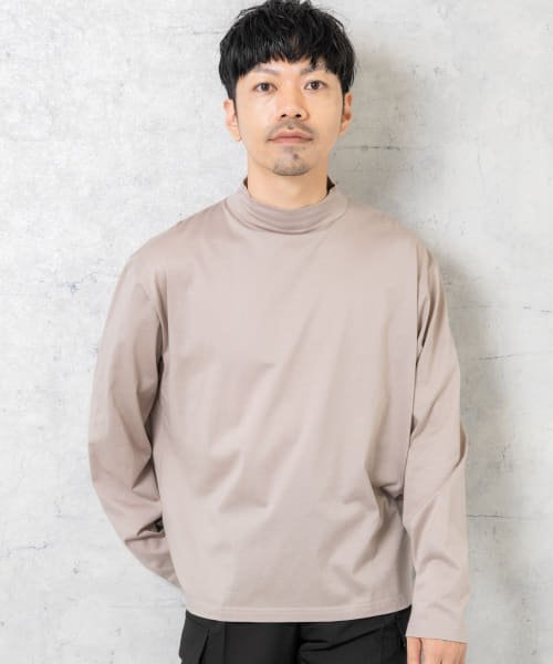URBAN RESEARCH ROSSO(URBAN　RESEARCH　ROSSO（MEN）)/『XLサイズあり』JAPAN FABRICロングスリーブモックTシャツ/img36