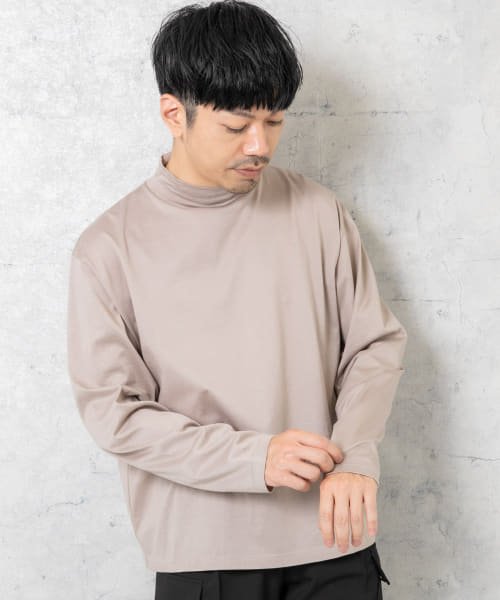 URBAN RESEARCH ROSSO(URBAN　RESEARCH　ROSSO（MEN）)/『XLサイズあり』JAPAN FABRICロングスリーブモックTシャツ/img37