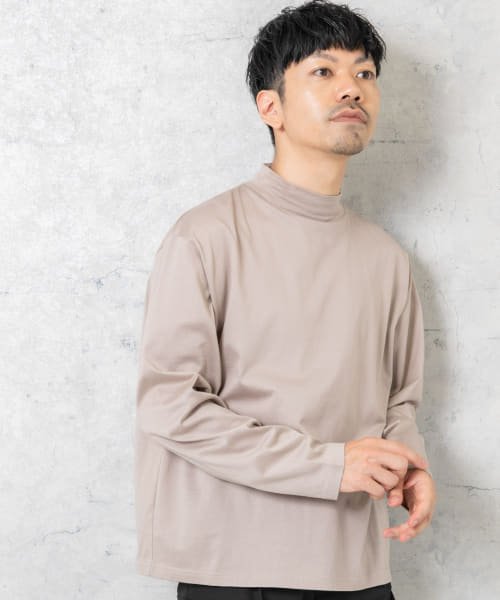 URBAN RESEARCH ROSSO(URBAN　RESEARCH　ROSSO（MEN）)/『XLサイズあり』JAPAN FABRICロングスリーブモックTシャツ/img38