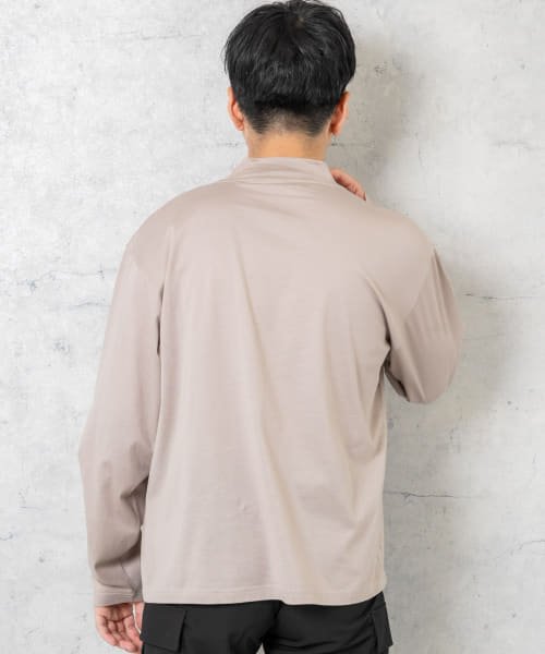 URBAN RESEARCH ROSSO(URBAN　RESEARCH　ROSSO（MEN）)/『XLサイズあり』JAPAN FABRICロングスリーブモックTシャツ/img41