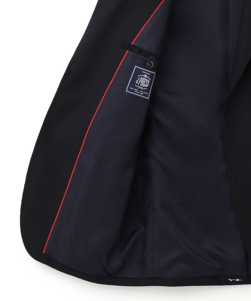 【J.PRESS BASIC】ペピンメリノサキソニー 紺ブレザー / 総裏地 PEPPIN MERINO