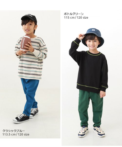 devirock(デビロック)/ウルトラストレッチ ツイル タックパンツ 子供服 キッズ ベビー 男の子 女の子 ボトムス ロングパンツ /img09