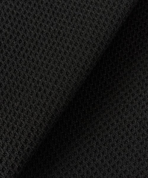 【セットアップ対応商品】モノトーンワッフルペプラムジレ 着用サイズ なし