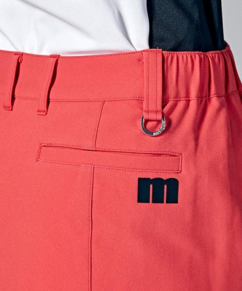 【神谷そらプロ着用｜ENVOY】はっ水ストレッチサイドロゴラインスリットスカート(38cm丈)【アウトレット】 