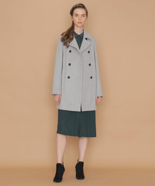 【エクラ掲載】【KEIGHLEY/キースリー】ファインウールメルトンコート KEIGHLEY/キースリー