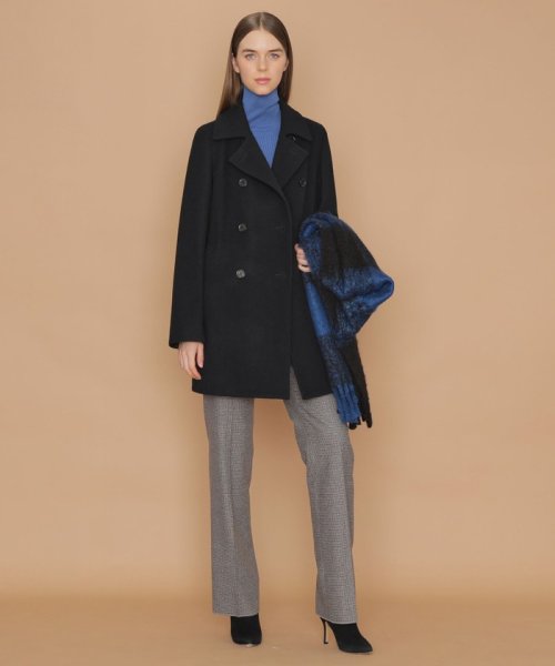 【エクラ掲載】【KEIGHLEY/キースリー】ファインウールメルトンコート KEIGHLEY/キースリー