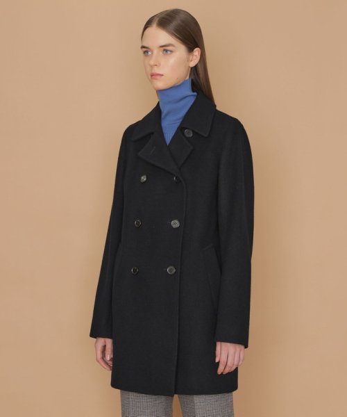 【エクラ掲載】【KEIGHLEY/キースリー】ファインウールメルトンコート KEIGHLEY/キースリー