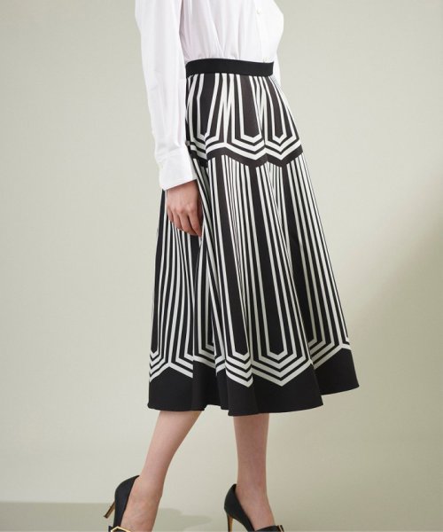 キカプリントサーキュラースカート 