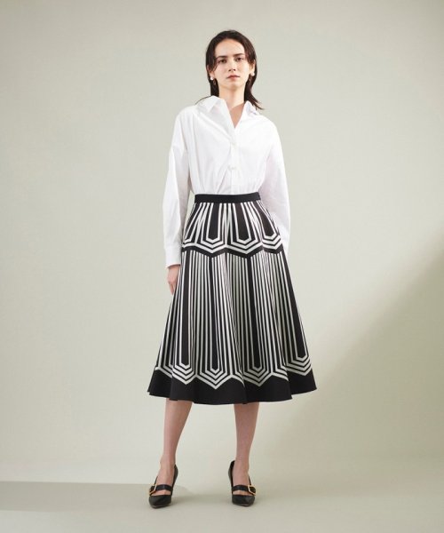 キカプリントサーキュラースカート 