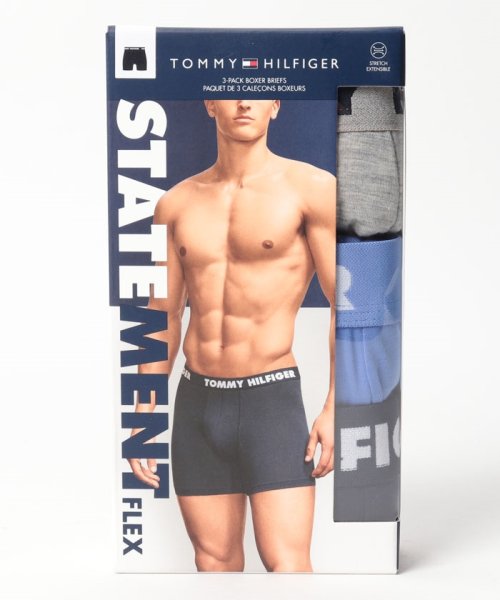 TOMMY HILFIGER(トミーヒルフィガー)/【TOMMY HILFIGER / トミーヒルフィガー】ボクサーパンツ 3枚セット 09T3737 3PK ギフト プレゼント 贈り物/img02