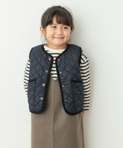 URBAN RESEARCH DOORS（Kids）(アーバンリサーチドアーズ（キッズ）)/リバーシブルキルトベスト(KIDS)/img01