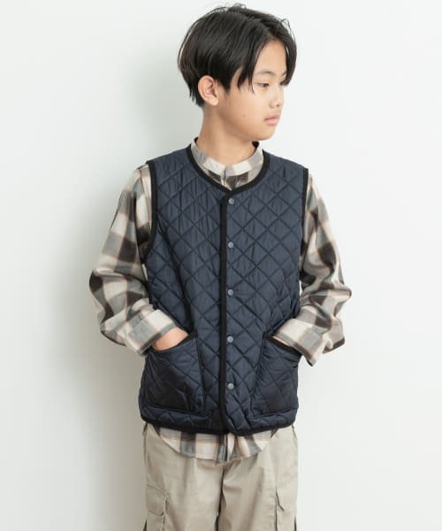 URBAN RESEARCH DOORS（Kids）(アーバンリサーチドアーズ（キッズ）)/リバーシブルキルトベスト(KIDS)/img01