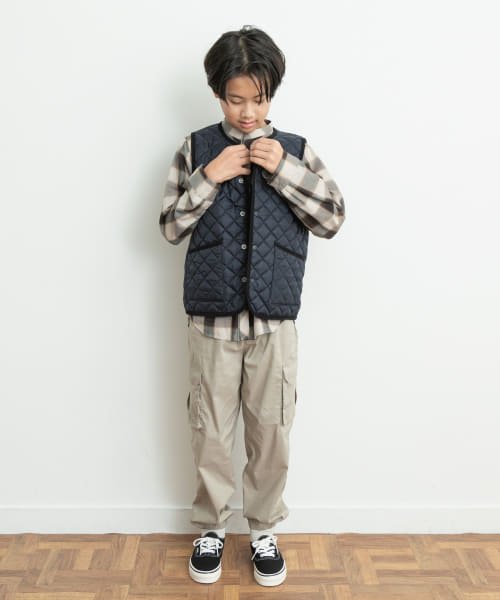 URBAN RESEARCH DOORS（Kids）(アーバンリサーチドアーズ（キッズ）)/リバーシブルキルトベスト(KIDS)/img03