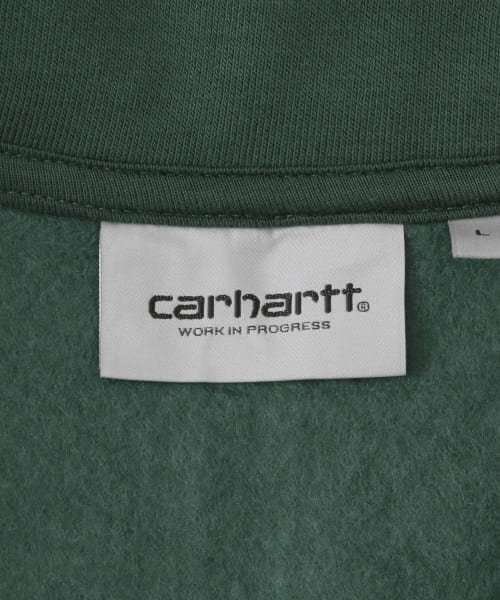 SENSE OF PLACE by URBAN RESEARCH(センスオブプレイス バイ アーバンリサーチ)/carhartt　NECK ZIP SWEAT/img09