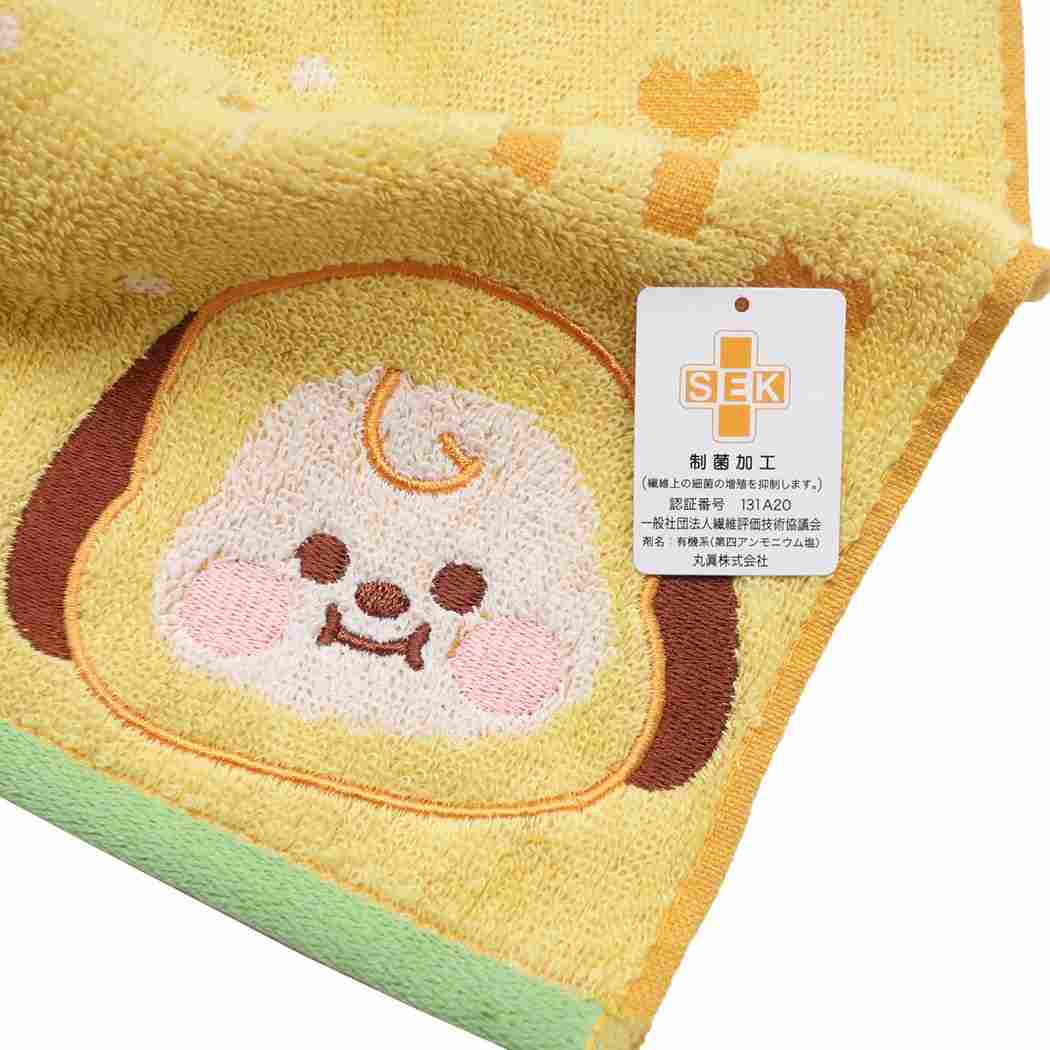 BT21 ミニタオル キャラクター ジャガード ハンカチタオル プレゼント 男の子 女の子 ギフト