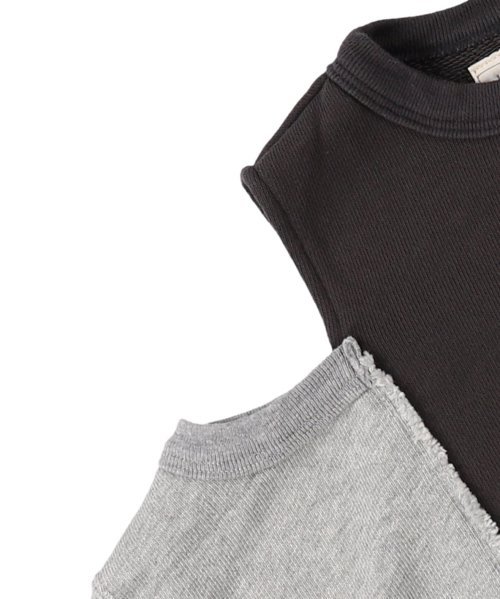 セール】ビンテージ裏毛 リメイク オフショル スウェット(505516764  